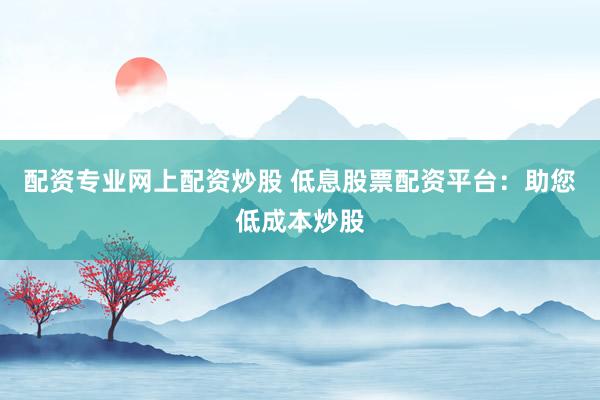 配资专业网上配资炒股 低息股票配资平台：助您低成本炒股
